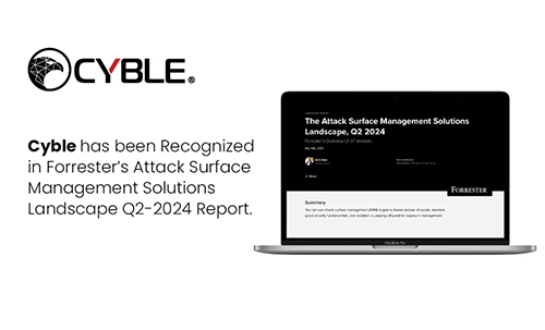 Cyble Industry Recognition 82 Forrester-repor