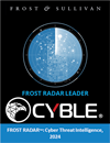 Cyble recognised by Frost Radar for Cyber Threat Intelligence