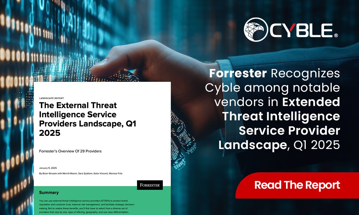 Cyble Industry Recognition 72 Cyble Inc | Extended Threat Intelligence Service